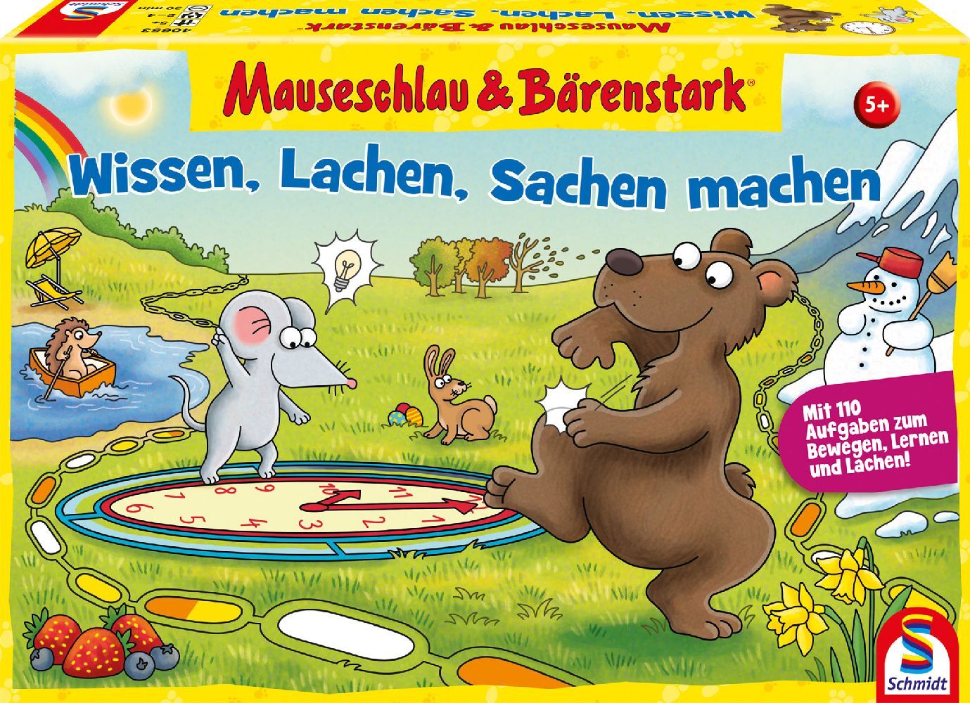 Schmidt Spiele - Mauseschlau & Bärenstark - Wissen Lachen Sachen Machen