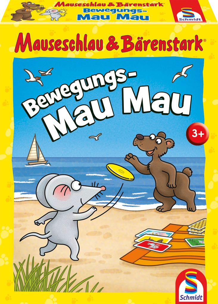 Schmidt Spiele - Mauseschlau & Bärenstark - Bewegungs-Mau Mau