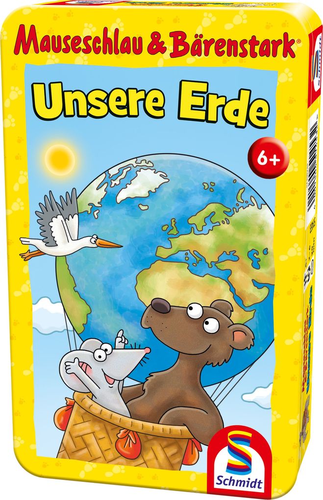 Schmidt Spiele - Mauseschlau & Bärenstark - Unsere Erde
