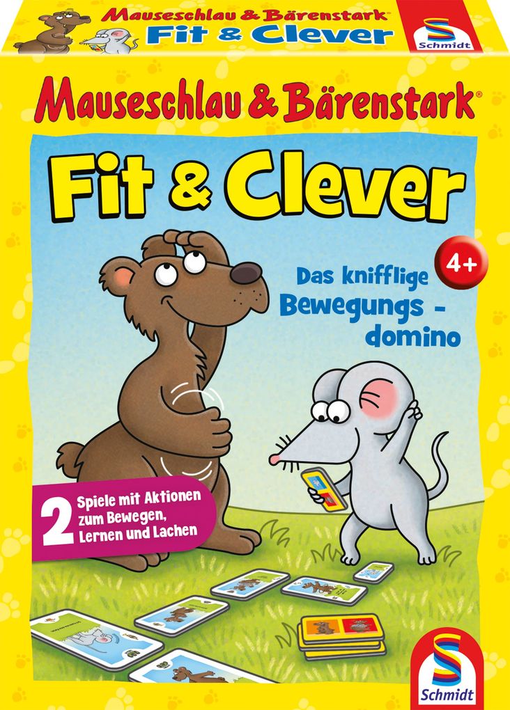 Schmidt Spiele - Mauseschlau & Bärenstark - Fit und Clever