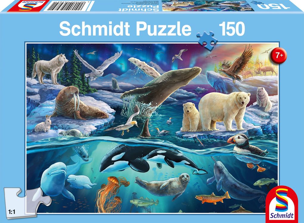 Schmidt Spiele - Tiere in der Arktis 150 Teile