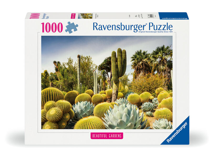 Erwachsenenpuzzle 1000 Teile - The Huntington Desert Garden Kalifornien USA