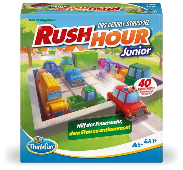 ThinkFun Rush Hour® Junior - Logikspiel ab 5 Jahre