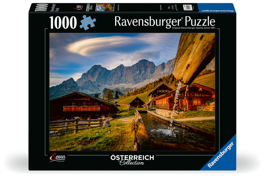 Erwachsenenpuzzle 1000 Teile - Neustattalm am Dachstein