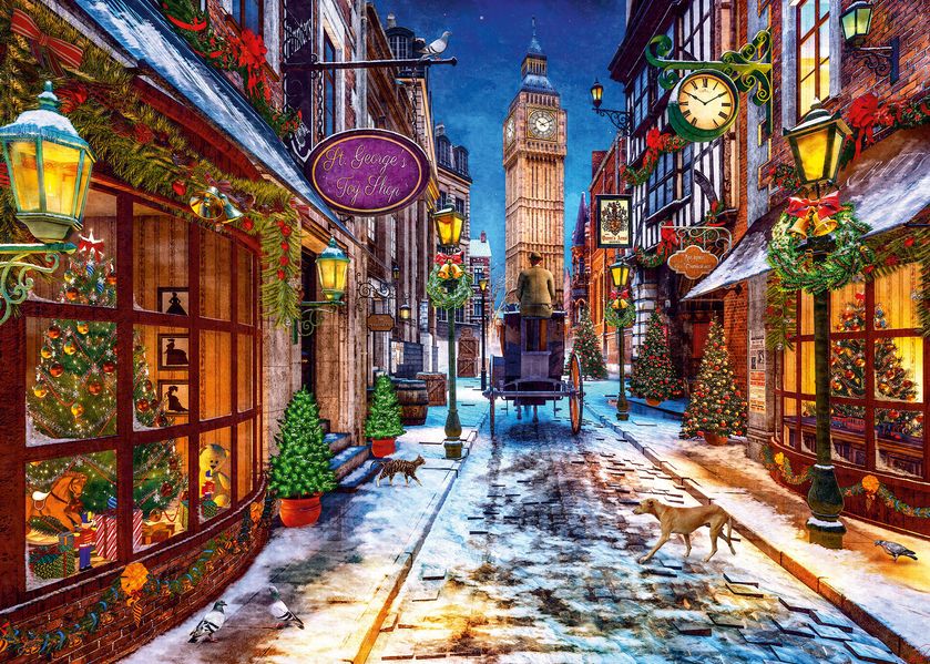 Erwachsenenpuzzle 1000 Teile - Weihnachtszeit