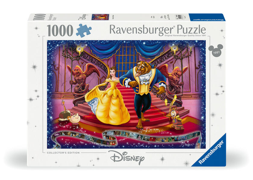 Erwachsenenpuzzle 1000 Teile - Disney Classics - Die Schöne und das Biest