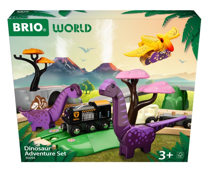 Jeux de construction - Circuit Aventure Dinosaure Brio