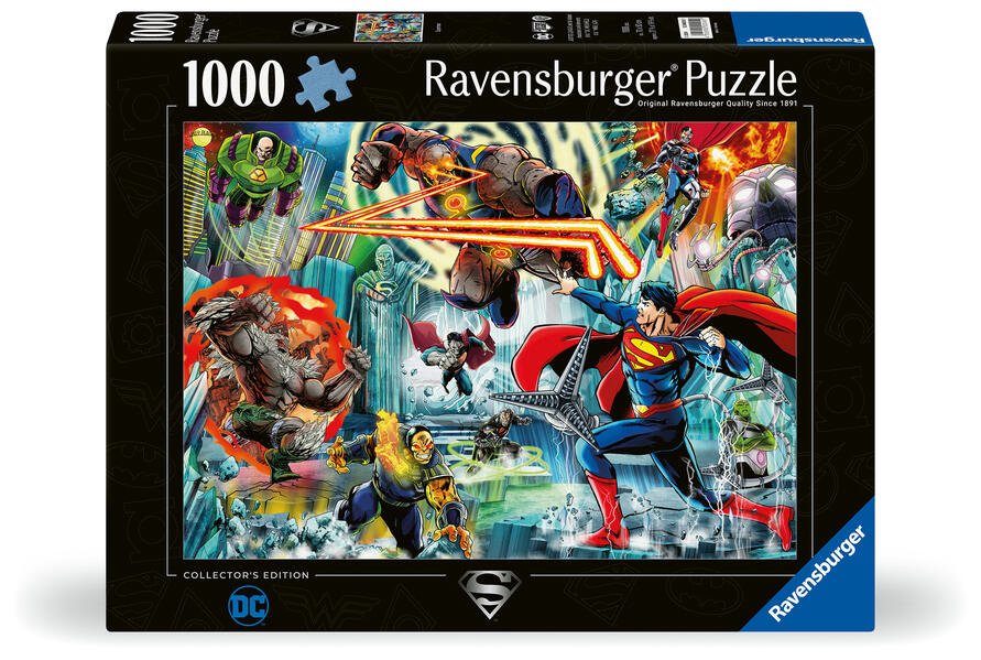 Ravensburger Puzzle 12000245 - Superman - 1000 Teile DC Comics Puzzle für Erwachsene und Kinder ab 14 Jahren