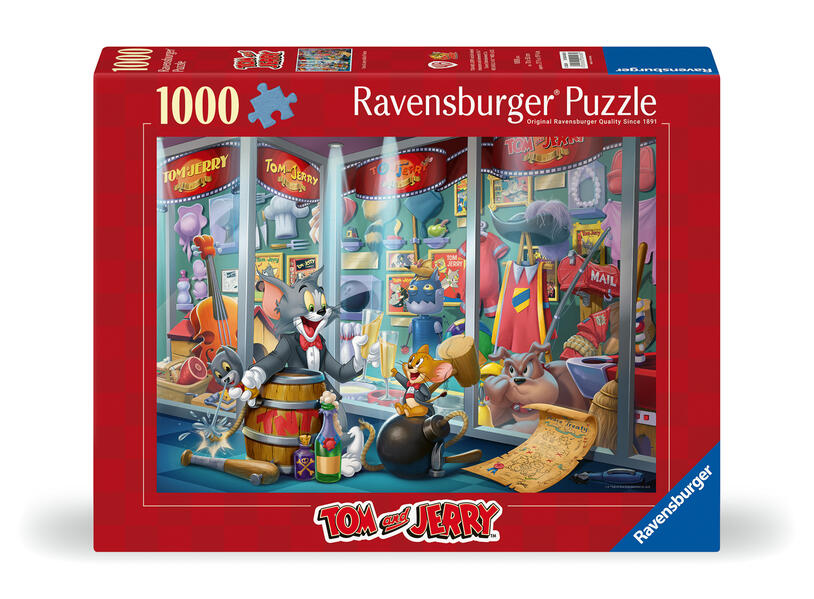 Erwachsenenpuzzle 1000 Teile - Tom & Jerry - Ruhmeshalle von Tom & Jerry