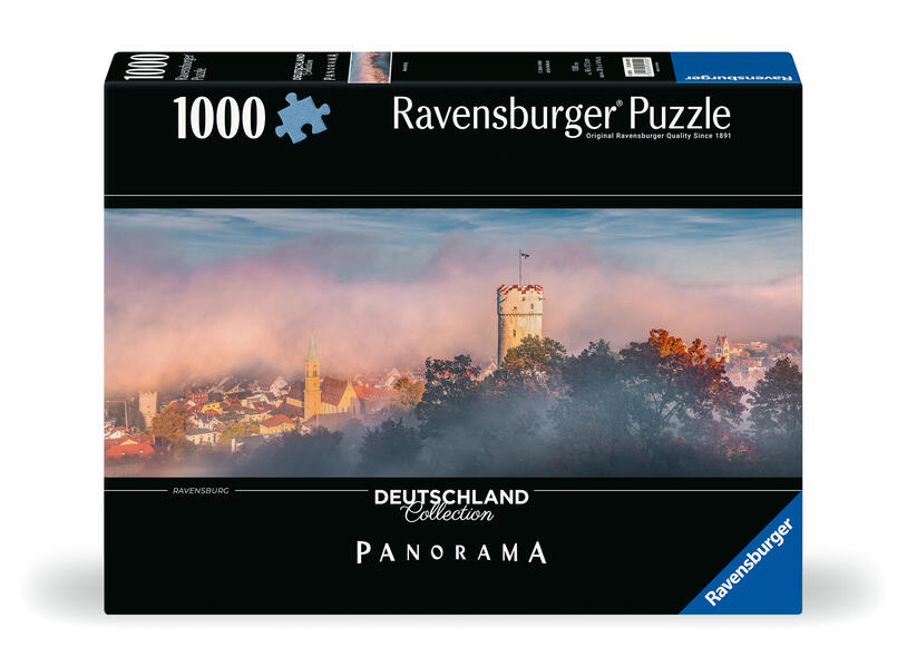 Ravensburger Puzzle Deutschland Collection 12000450 - Ravensburg - 1000 Teile Puzzle für Erwachsene und Kinder ab 14 Jahren