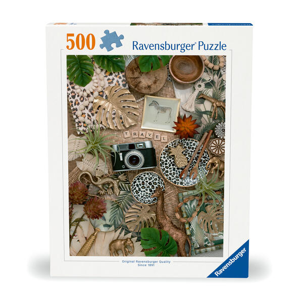 Erwachsenenpuzzle 500 Teile - Vintage Stillleben