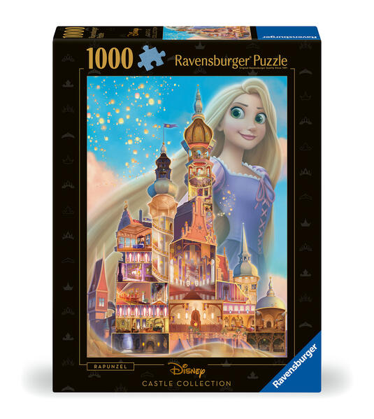 Ravensburger Puzzle 12000264 - Rapunzel - 1000 Teile Disney Castle Collection Puzzle für Erwachsene und Kinder ab 14 Jahren