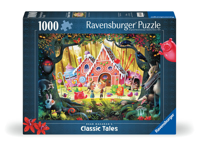 Erwachsenenpuzzle 1000 Teile - Dean MacAdam: Hänsel und Gretel