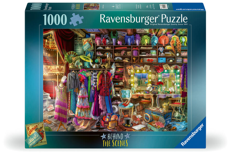 Erwachsenenpuzzle 1000 Teile - Amiee Stewart Backstage