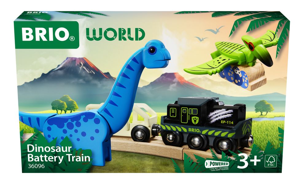 Train électrique Brio Dinosaures