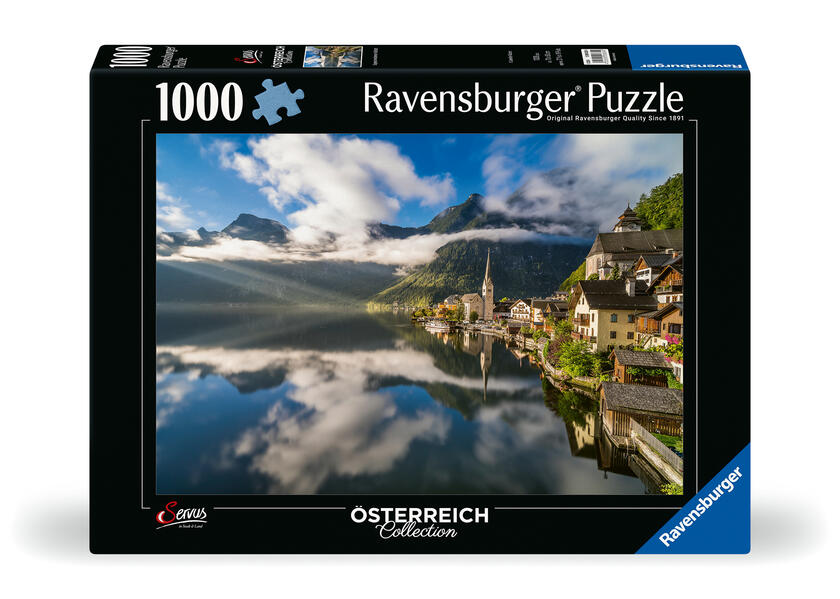 Erwachsenenpuzzle 1000 Teile - Sagenumwobenes Hallstatt