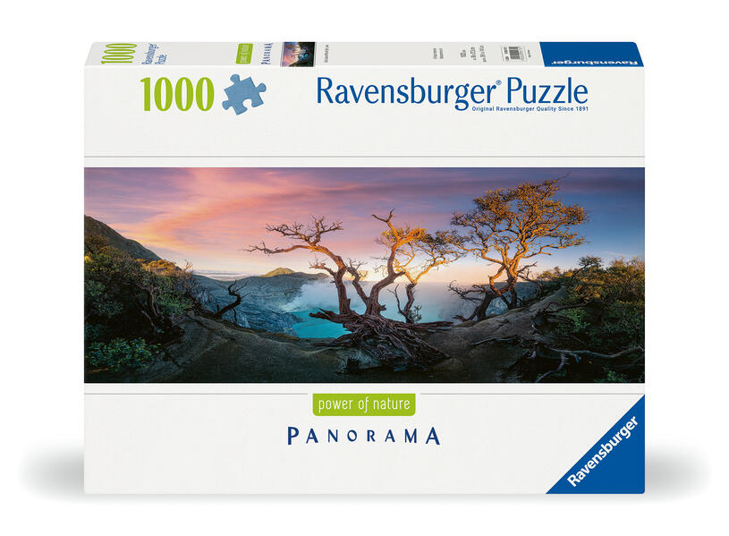 Erwachsenenpuzzle 1000 Teile - Schwefelsäure See am Mount Ijen Java