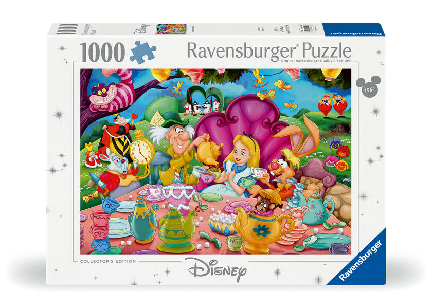 Ravensburger - Alice im Wunderland, 1000 Teile, Multicolor
