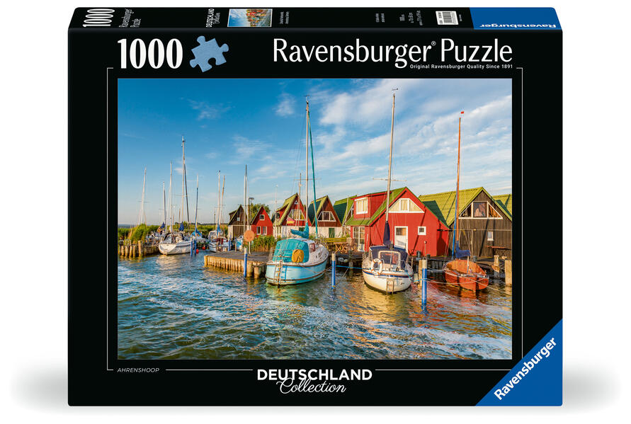 1000 Teile - Romantische Hafenwelt von Ahrenshoop