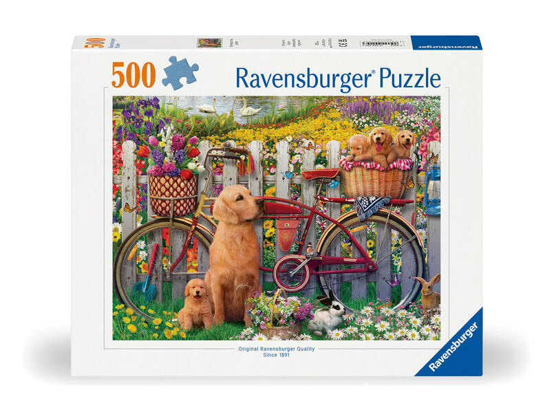 Erwachsenenpuzzle 500 Teile - Ausflug ins Grüne
