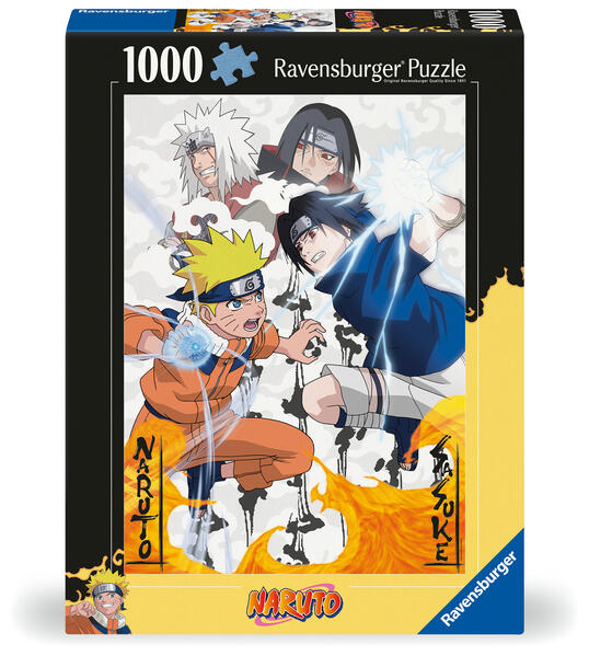Erwachsenenpuzzle 1000 Teile - Naruto vs. Sasuke
