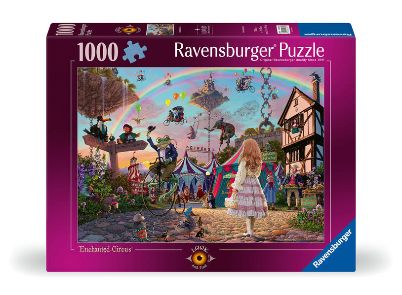 Erwachsenenpuzzle 1000 Teile - Der verwunschene Zirkus