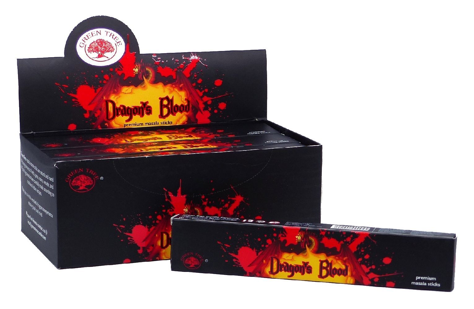 Räucherstäbchen Green Tree 'Dragon's Blood' 15gr.