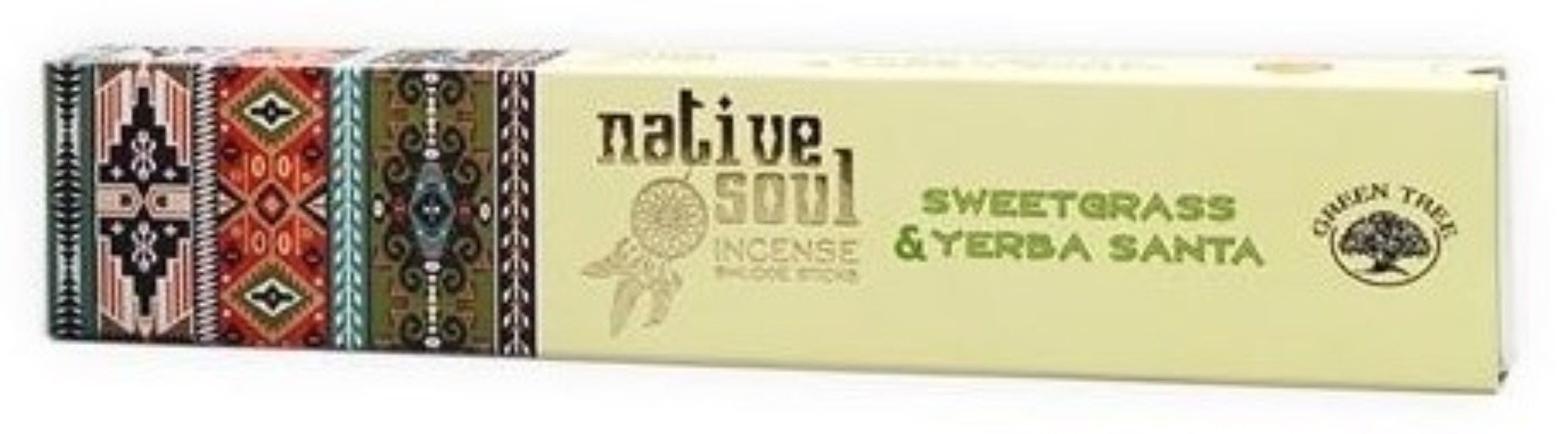 Räucherstäbchen Green Tree Native Soul 'Sweet Grass & Yerba Santa' 15gr.