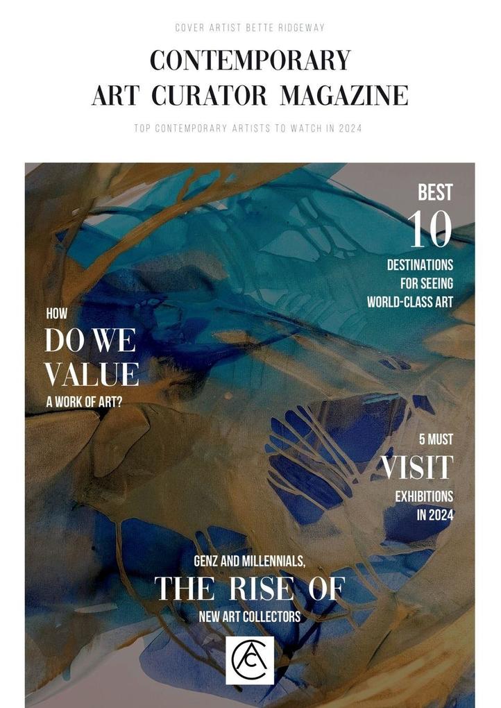 Contemporary Art Curator Magazine 'Top Contemporary Artists to Watch in 2024''