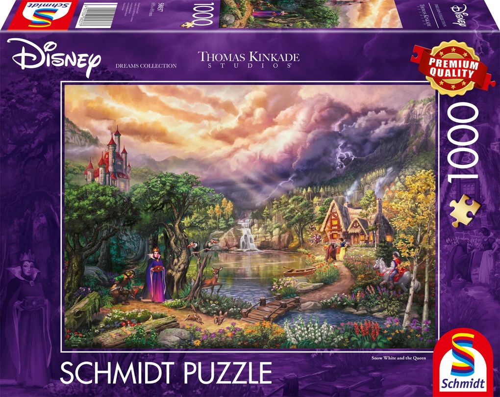 Schmidt Spiele - Thomas Kinkade - Disney Dreams Collection - Snow White and the Queen 1.000 Teile
