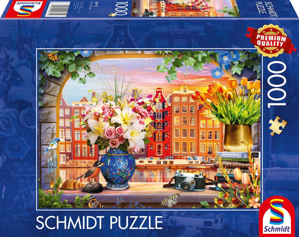 Schmidt Spiele - Besuch in Amsterdam 1.000 Teile