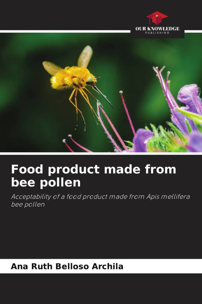Food product made from bee pollen