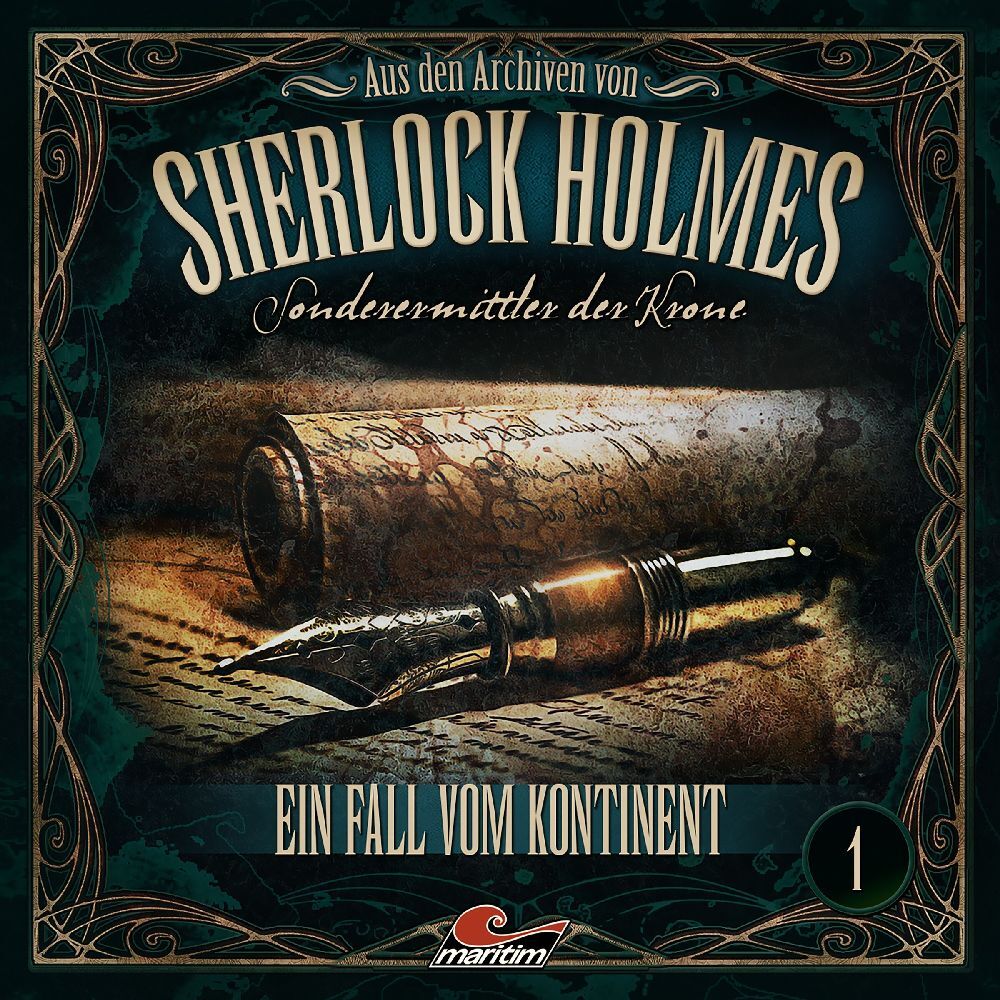 Aus den Archiven von Sherlock Holmes - Sonderermittler der Krone - Ein Fall vom Kontinent1 Audio-CD