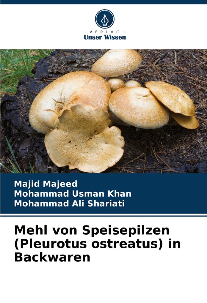 Mehl von Speisepilzen (Pleurotus ostreatus) in Backwaren