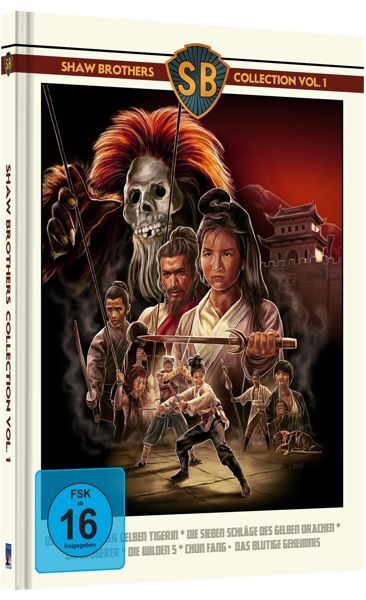 Shaw Brothers Collection 1 - 5 5 Blu-ray (Mediabook)