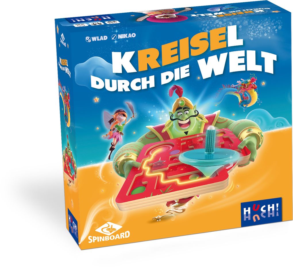 HUCH! - Kreisel durch die Welt
