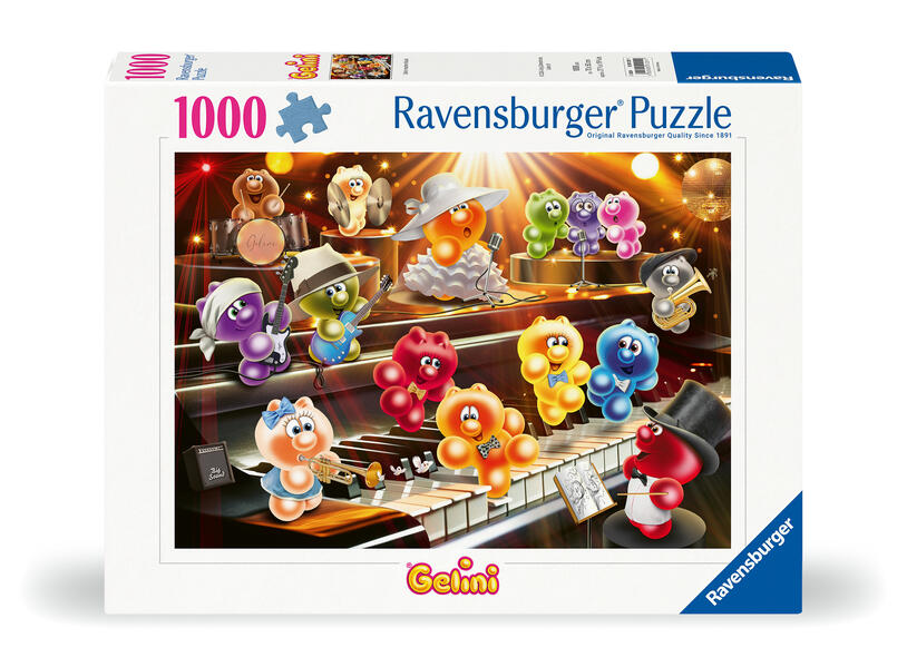 Erwachsenenpuzzle 1000 Teile - Gelini machen Musik