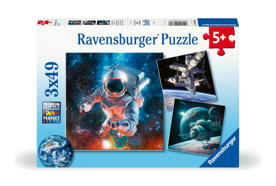 Puzzle ravensburger bleu