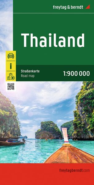 Freytag + Berndt Freytag & Berndt Straßenkarte Thailand 1, 900.000