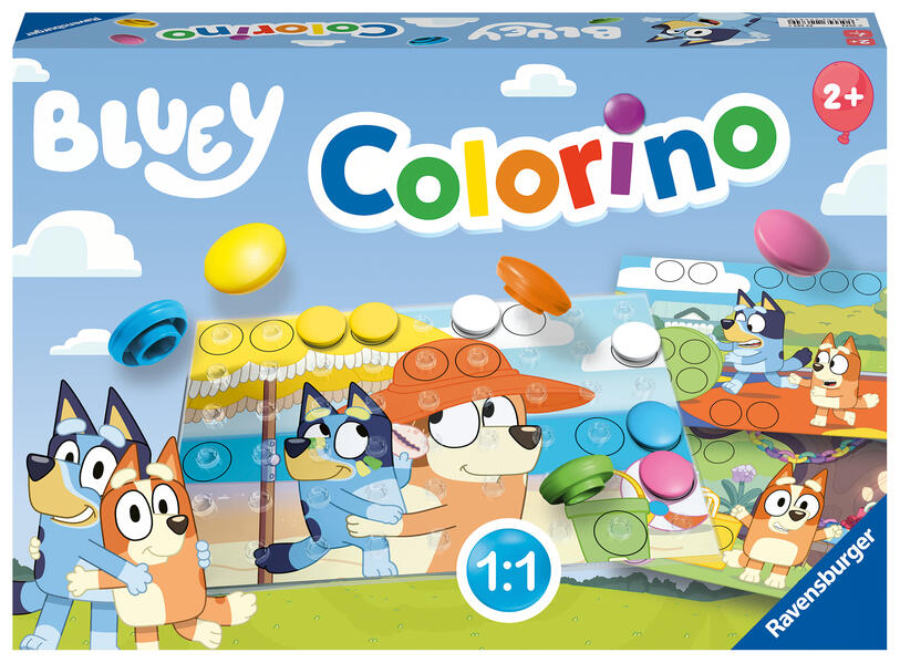 Bluey Colorino - Kinderspiel ab 2 Jahre