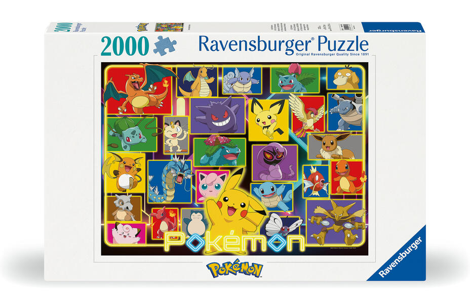 Ravensburger Puzzle Leuchtende Pokémon