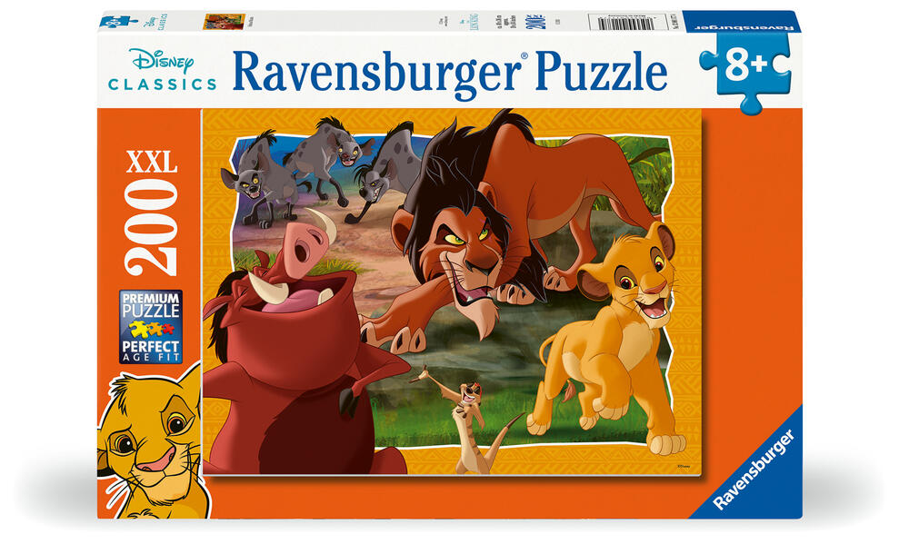 Kinderpuzzle 200 XXL Teile - Disney Der König der Löwen - Hakuna Matata