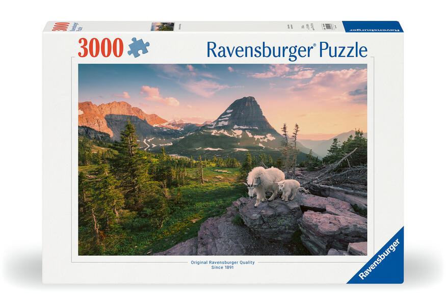 Ravensburger Puzzle "Almbock mit Baby"
