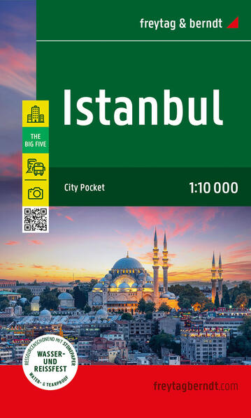 Istanbul Stadtplan 1:10.000 freytag & berndt