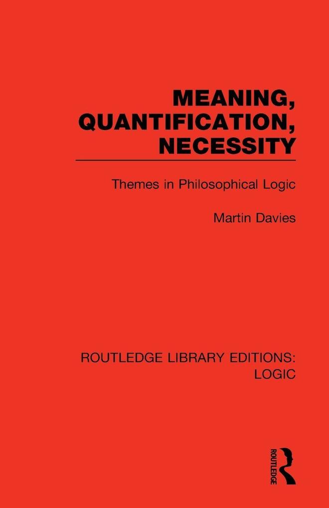 Meaning Quantification Necessity