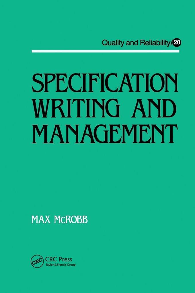 Specification Writing and Management