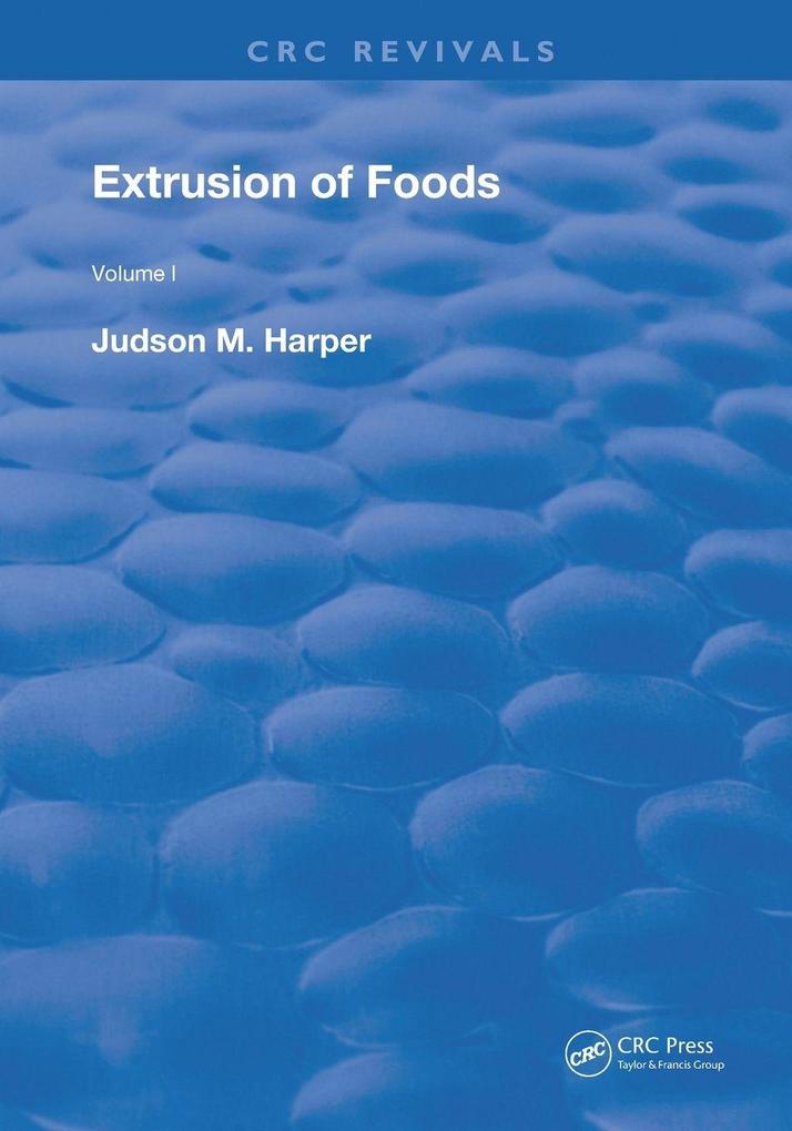 Extrusion Of Foods