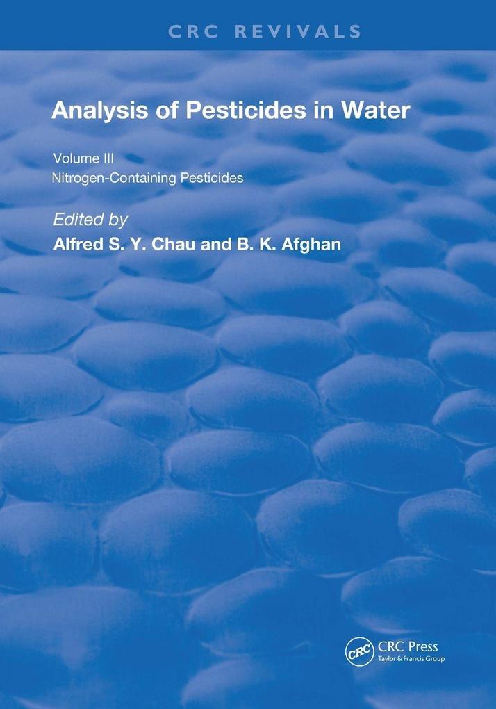 Anal Of Pest In Water Anal Nitrogen Cont Pest