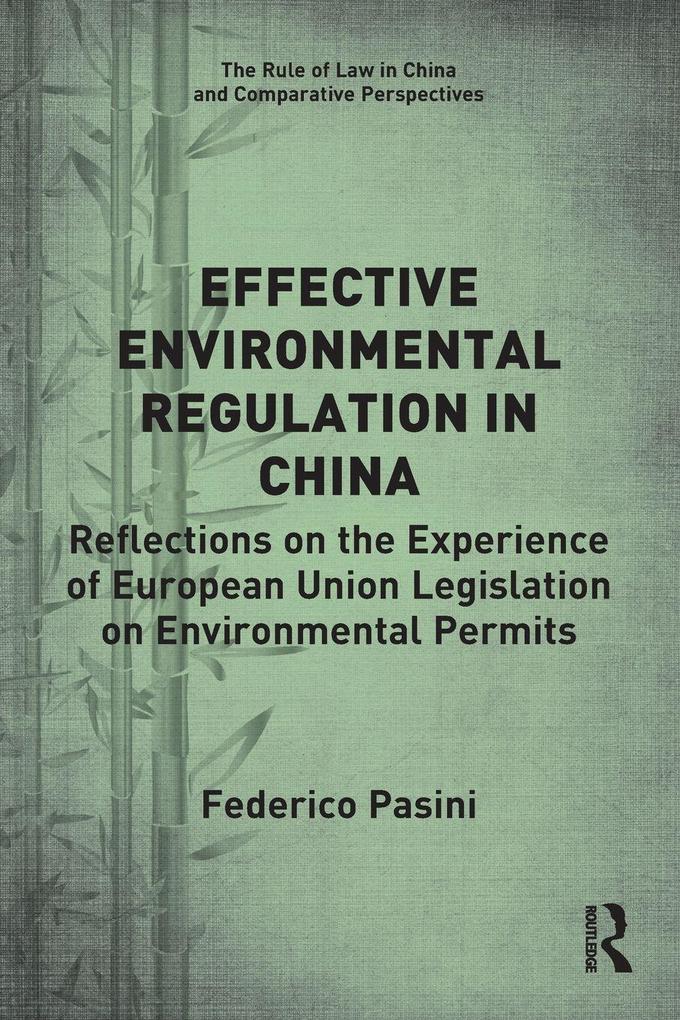 Effective Environmental Regulation in China