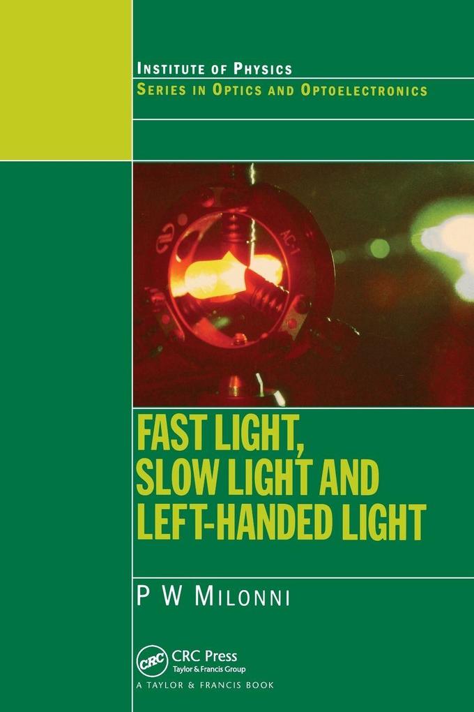 Fast Light Slow Light and Left-Handed Light